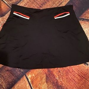 PureLime Black Tennis Skirt